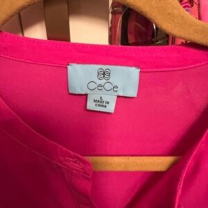 CeCe Nordstrom Fuchsia Top